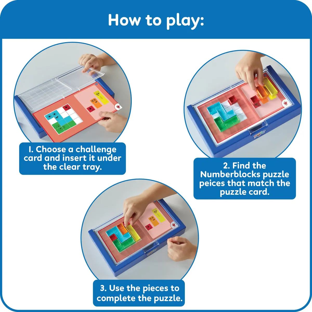 Numberblocks Puzzle Solver Logic Puzzle for Kids Ages 3+ | Math & Critical Thinking Toy - view 4