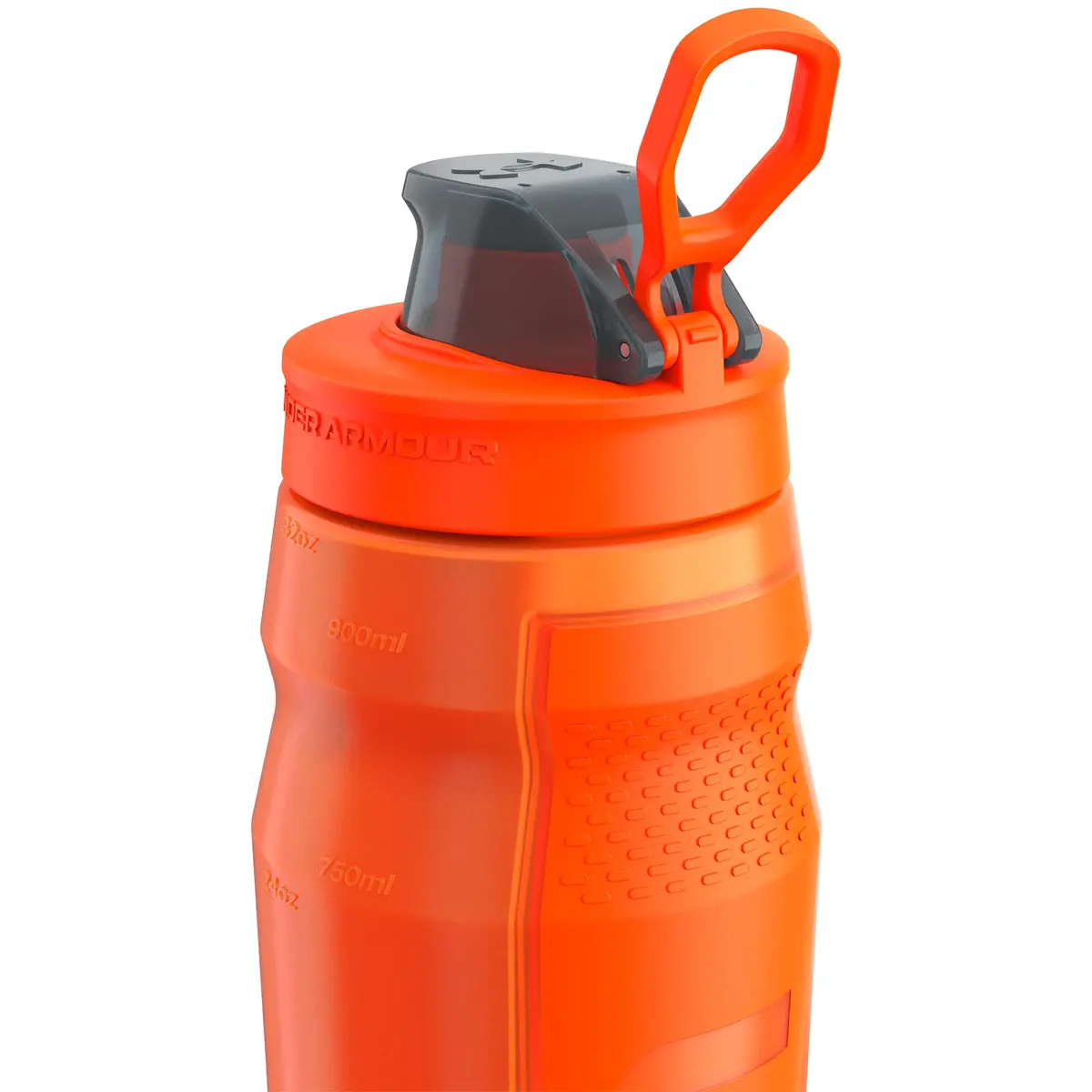 Under Armour 32oz Playmaker Squeeze Water Bottle | Leak-Proof, One-Hand Operation, Blaze Orange - view 6