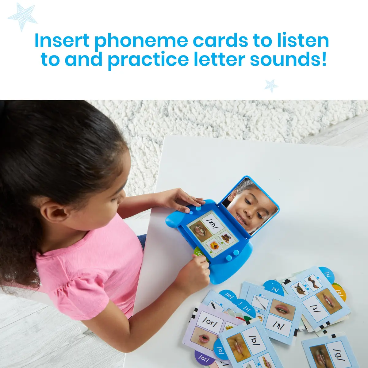 hand2mind Talking Mirror My Sounds Phoneme Set, Ages 3+ | Phonemic Awareness & Early Literacy - view 5