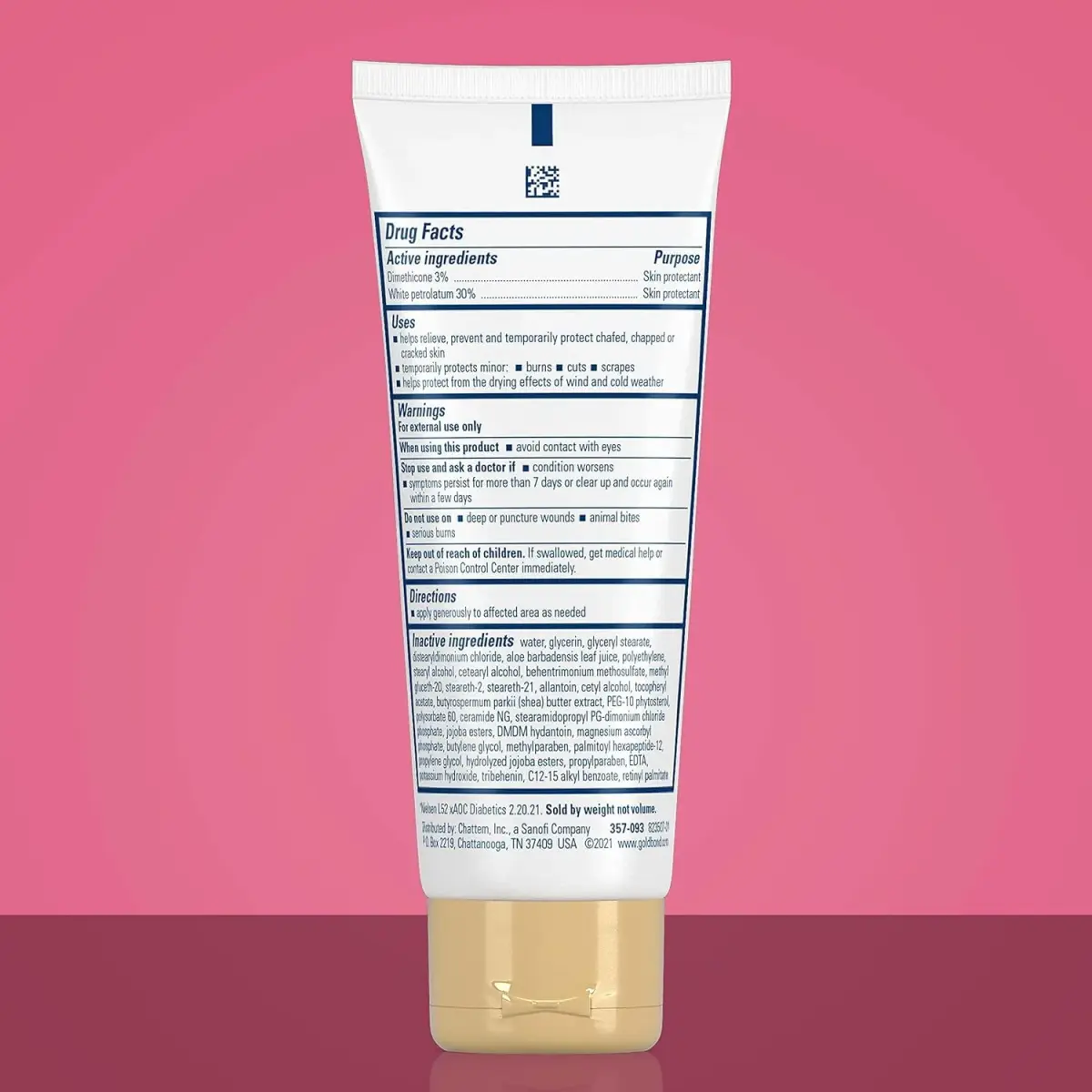 Gold Bond Ultimate Diabetics' Dry Skin Relief Foot Cream 96ml (3.4 oz) | Soothes Skin Discomfort - view 3