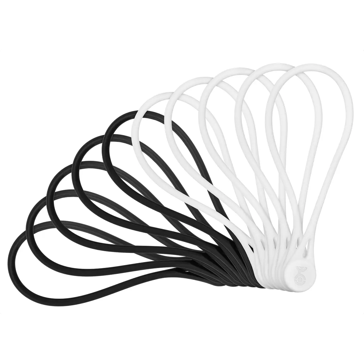 Cable Matters Silicone Magnetic Cable Ties 10-Pack | Strong, Flexible, Color-Coded - main product image