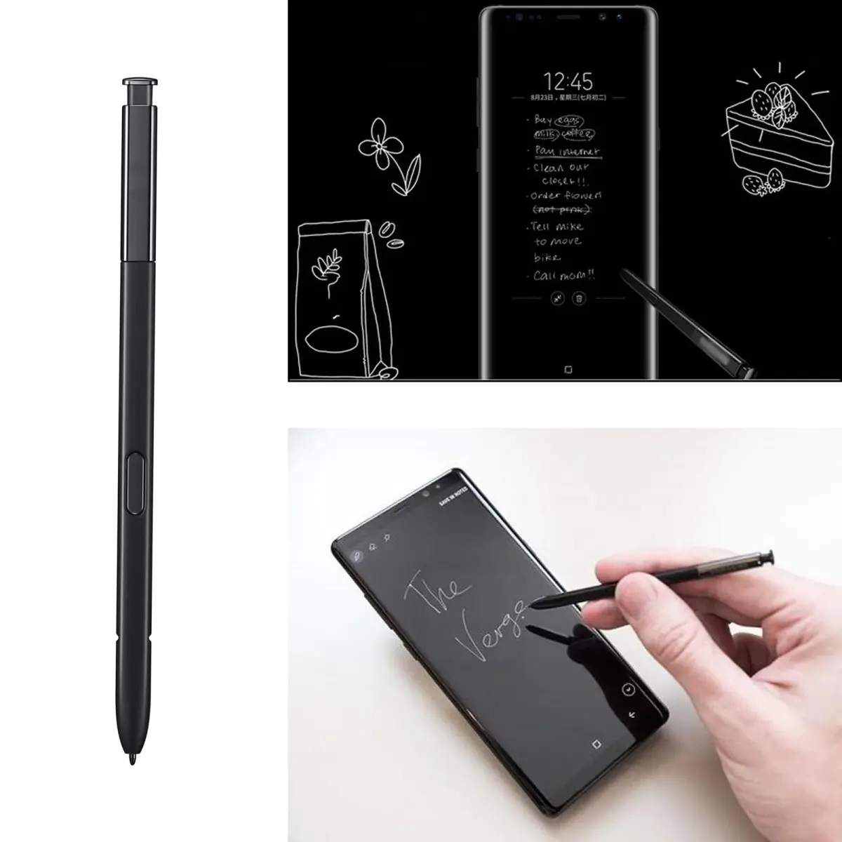 LiXiongBao Replacement S Pen for Samsung Galaxy Note 8 Stylus (Black) | Compatible with SM-N950 Series - view 5