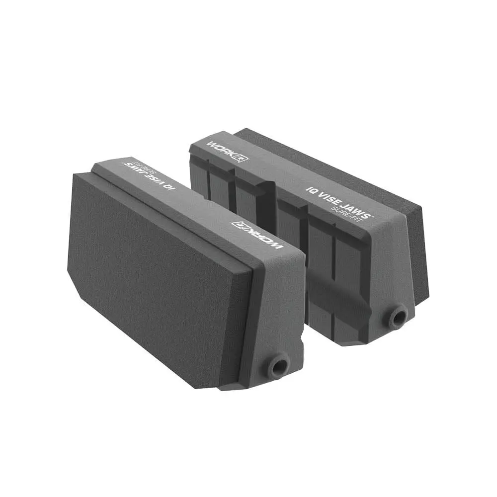 WORK IQ TOOLS Sure-Fit Vise Jaws | Reversible, Upgraded for Odd-Shaped & Delicate Items | Compatible with IQ Vise - main product image