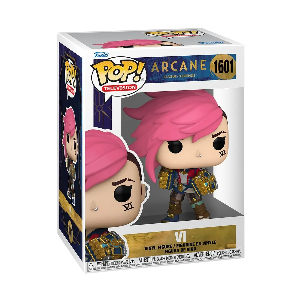Funko POP! TV Arcane League of Legends Vi Vinyl Figure 9.5 cm (3.75 inches) | Officially Licensed Collectible - main product image