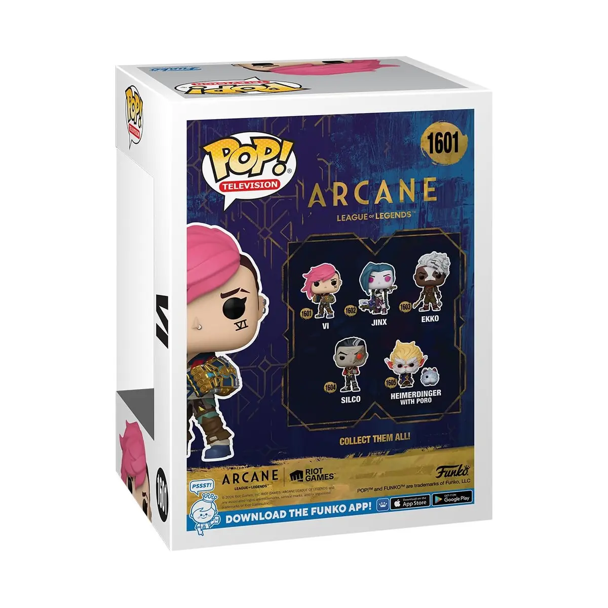 Funko POP! TV Arcane League of Legends Vi Vinyl Figure 9.5 cm (3.75 inches) | Officially Licensed Collectible - view 3