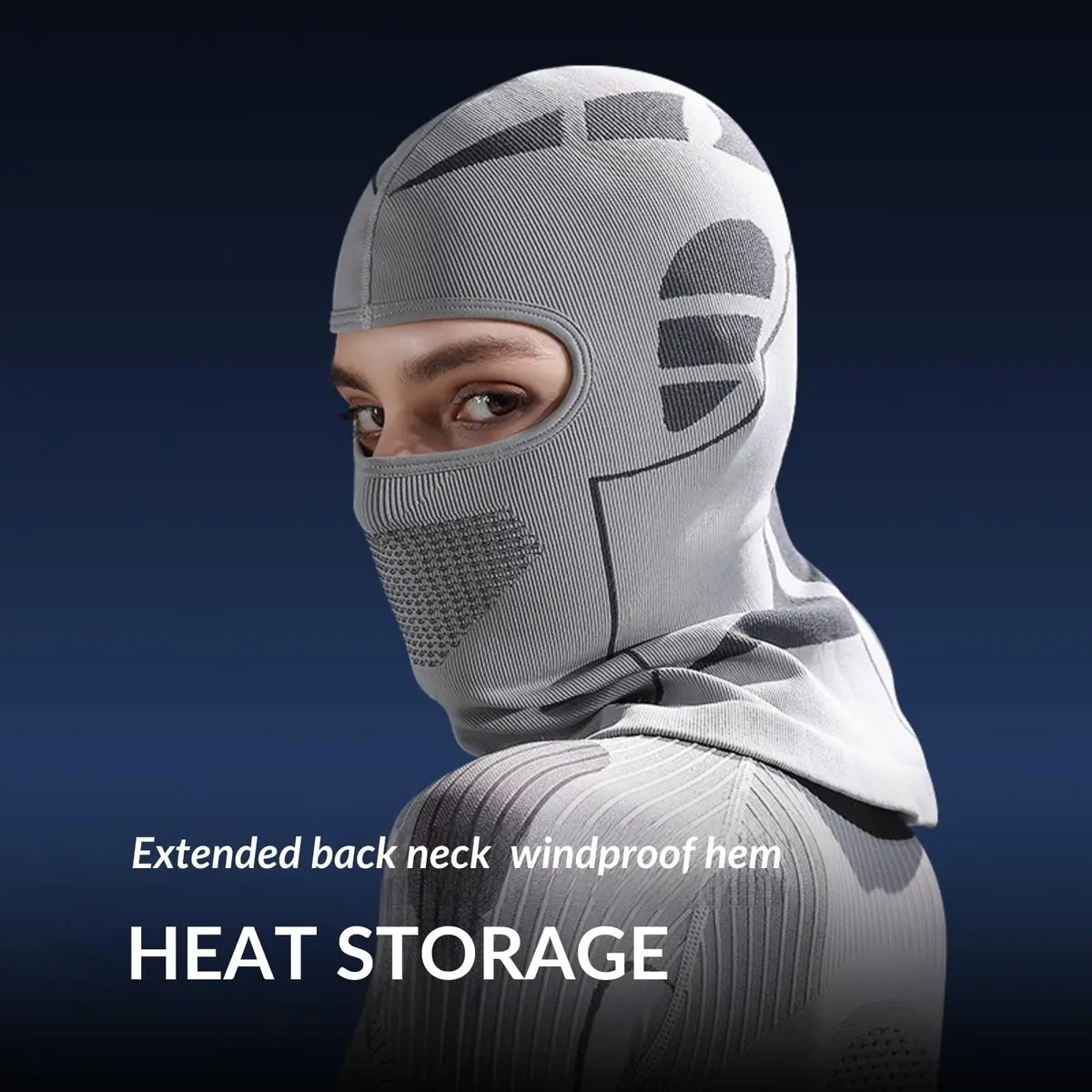 2THESTARS Balaclava Ski Mask Thermal Windproof for Skiing & Cycling | Breathable, Quick-Dry, Unisex - view 4