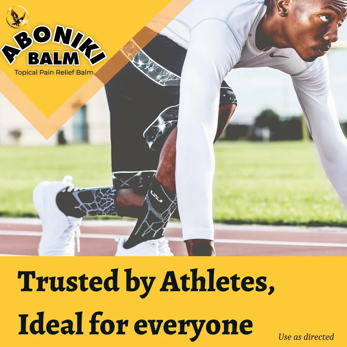 Aboniki Powerful Topical Pain Relief Balm with Natural Ingredients | Fast-Acting Soothing Relief for Joint Pain, Muscle Pain, Soreness, Cramps | 2 Glass Jars, White Formula (50g Total) - view 8