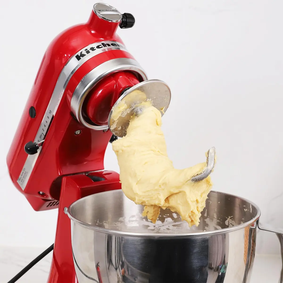 KINGEAGLE Stainless Steel Dough Hook for KitchenAid 4.5-5 QT Tilt-Head Stand Mixers | Dishwasher Safe Metal Kneading Bread Hook Attachment for Kitchen Aid Original Bowl Only, Easy Dough Kneading, Uncoated Design - view 3