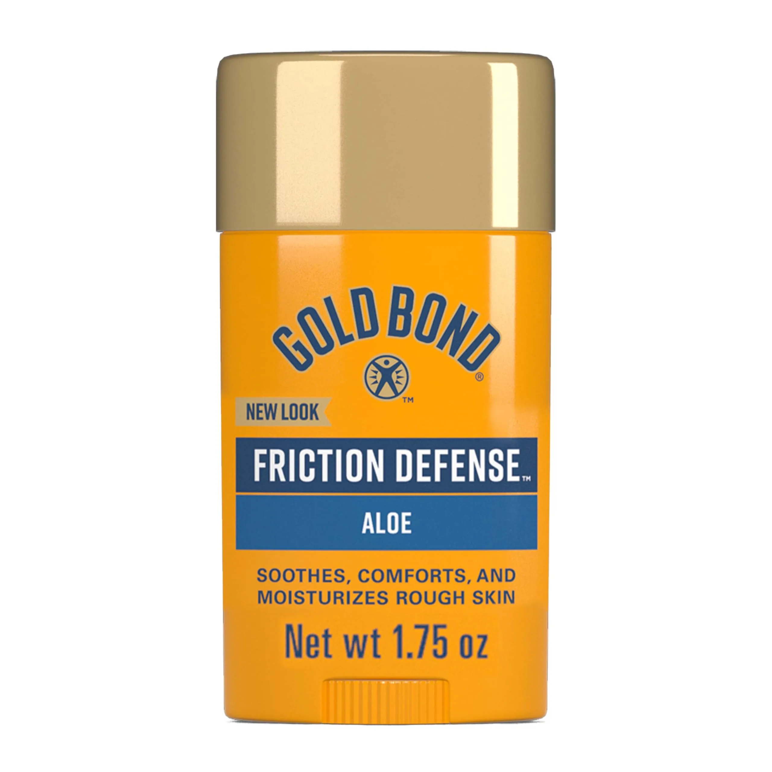 Gold Bond Friction Defense Stick with Aloe, 1.75 oz (49.6 g) | Soothes Rough Skin - main product image