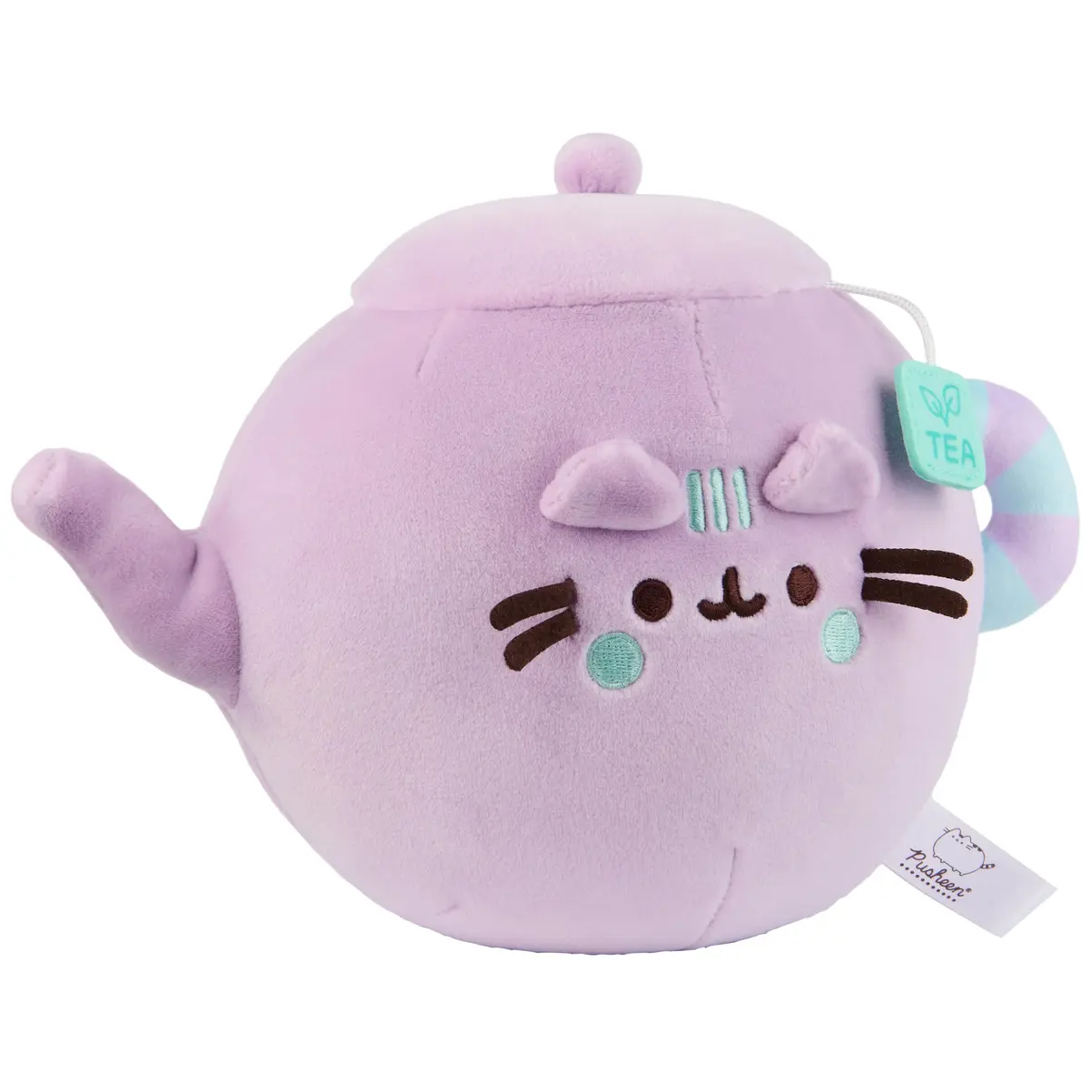 GUND Pusheen Tea Pot Squisheen 6-Inch Squishy Plush Toy | Adorable Lazy Cat Collectible - view 2