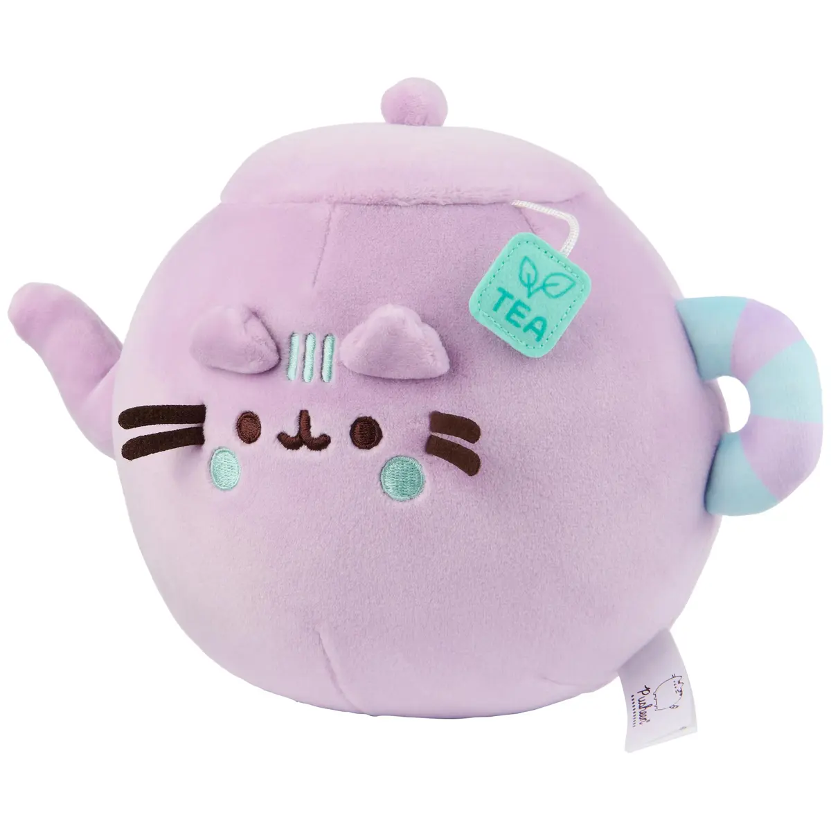 GUND Pusheen Tea Pot Squisheen 6-Inch Squishy Plush Toy | Adorable Lazy Cat Collectible - view 3