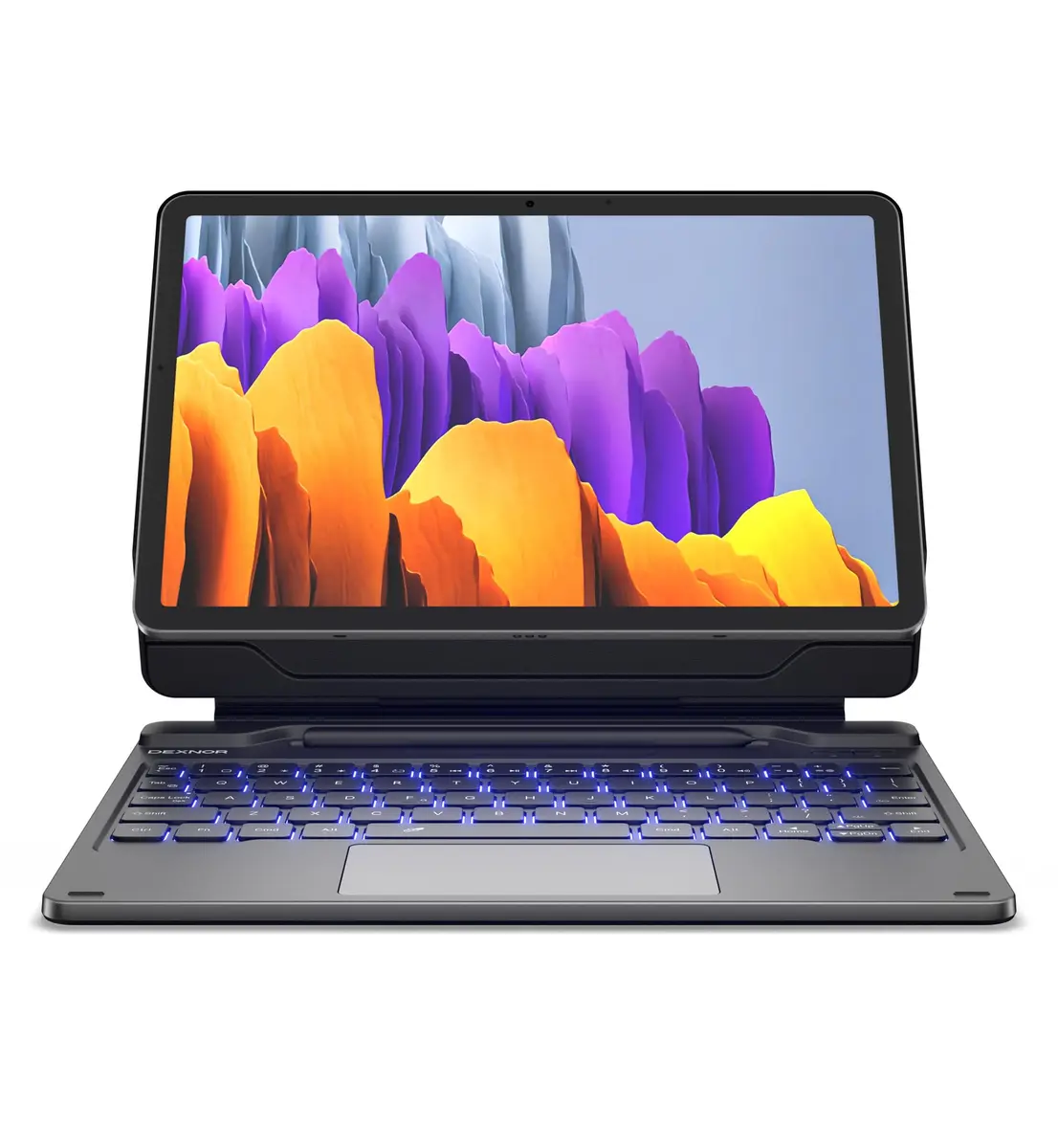 Dexnor Keyboard Case for Samsung Galaxy Tab S10 Lite/S10 FE/S9 FE 10.9"/S9 11" | Magnetic Floating Stand & Multi-Touch Trackpad - main product image