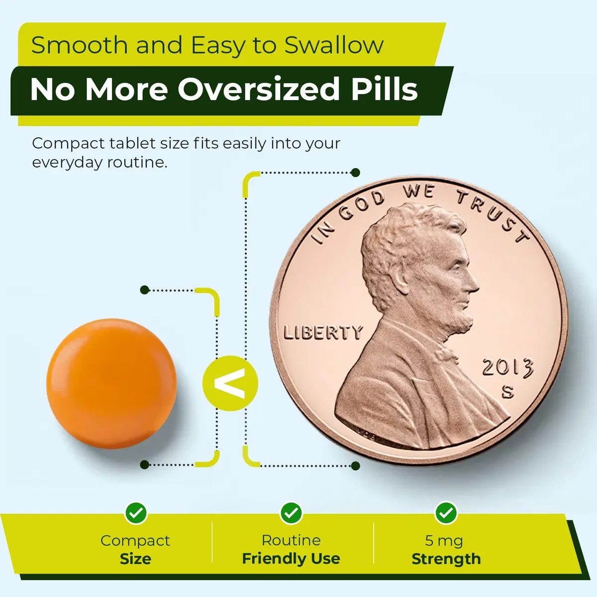 TIME-Cap Labs Stimulant Laxative Bisacodyl 5mg | Enteric-Coated for Gentle Relief, 100 Tablets - view 3