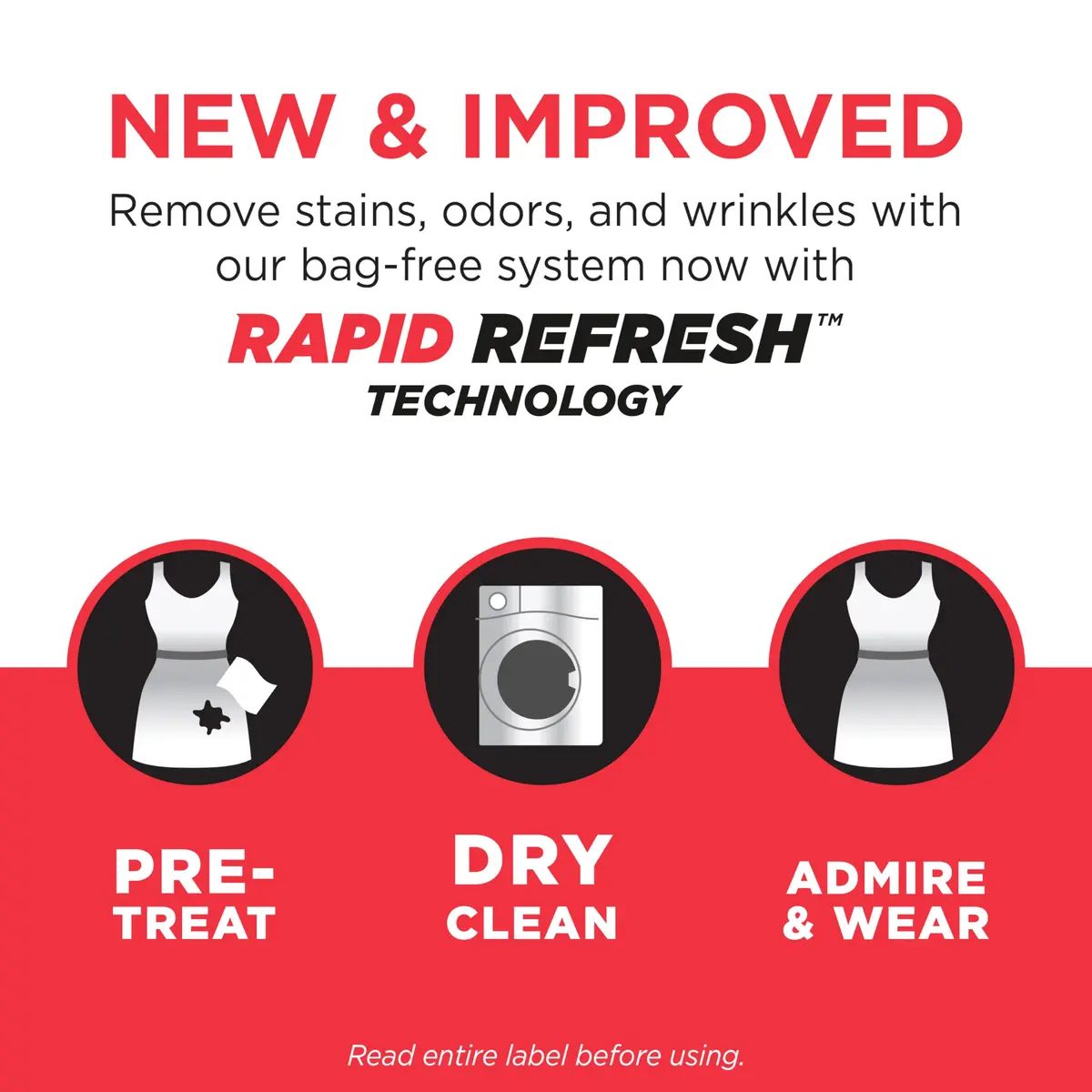 Dryel At-Home Dry Cleaner & Stain Remover, 12 Loads | Gentle Fabric Care & Odor Removal - view 4