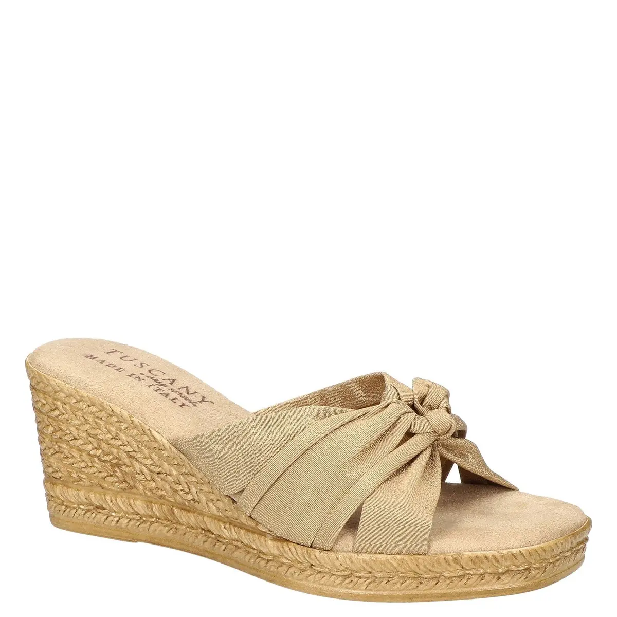 Easy Street Tuscany Women's Ghita | 2.5 inch Italian Wedge, Stretch Crepe, Padded Insole - main product image
