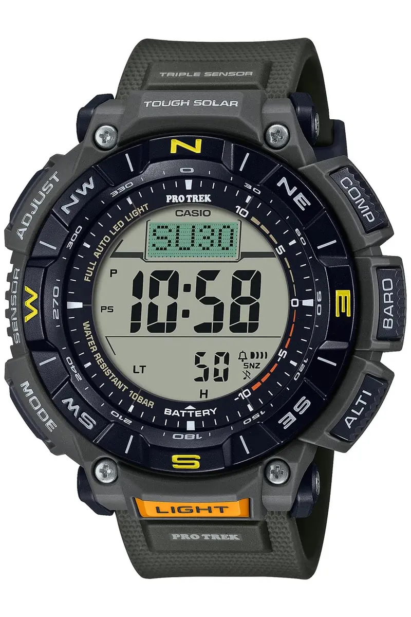 PRO TREK PRG-340 Climber Line Wristwatch Solar Biomass Plastic 51.7mm | Outdoor Gear for Nature Lovers - main product image