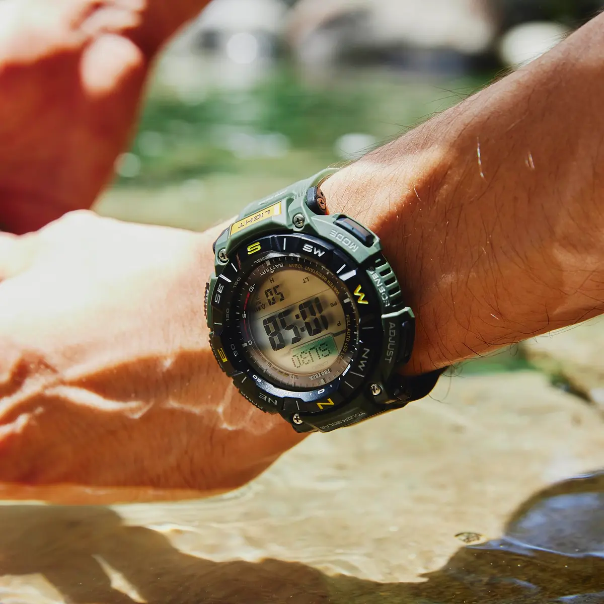 PRO TREK PRG-340 Climber Line Wristwatch Solar Biomass Plastic 51.7mm | Outdoor Gear for Nature Lovers - view 2