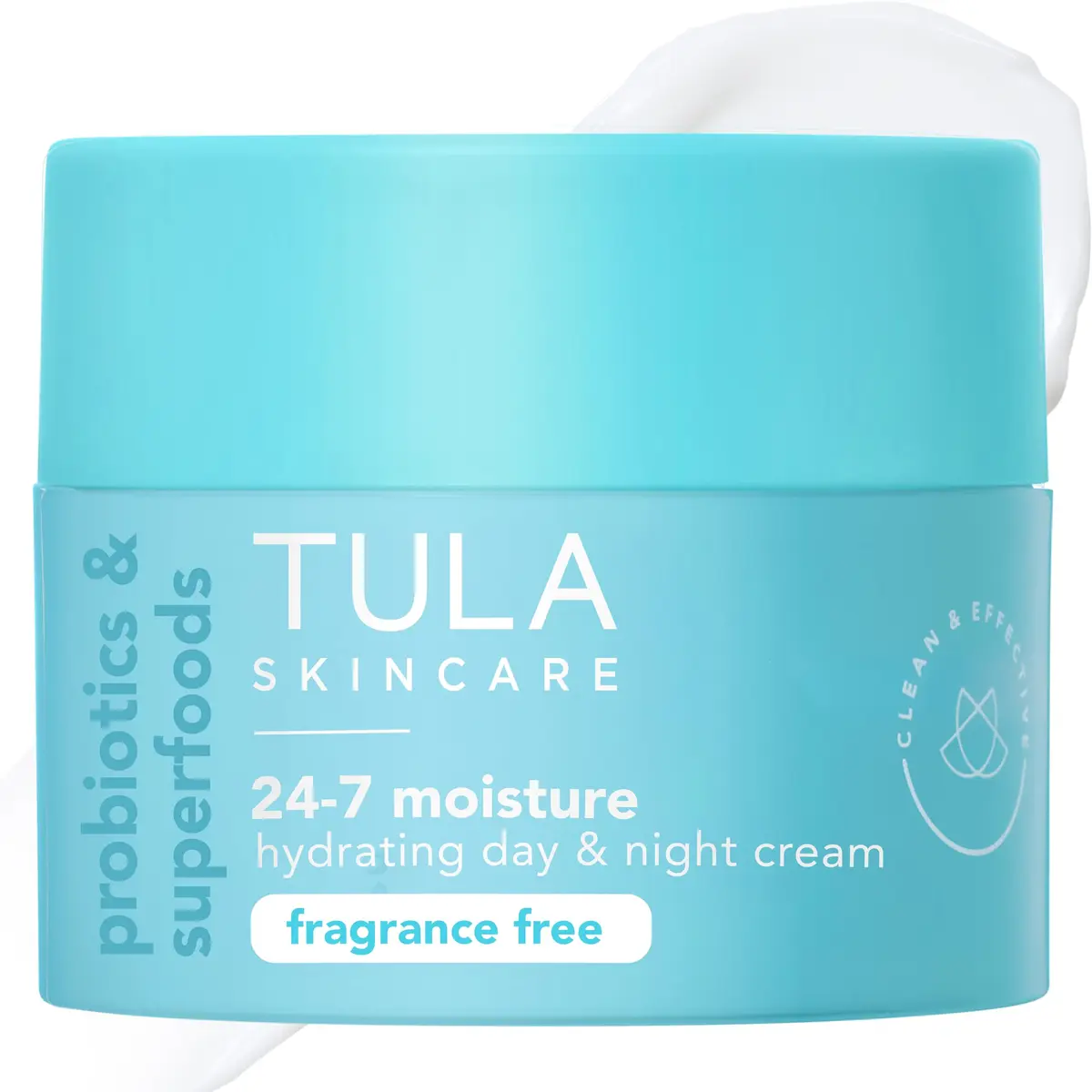 TULA 24-7 Moisture Hydrating Day & Night Face Cream | Fragrance-Free, 1.5 oz - main product image