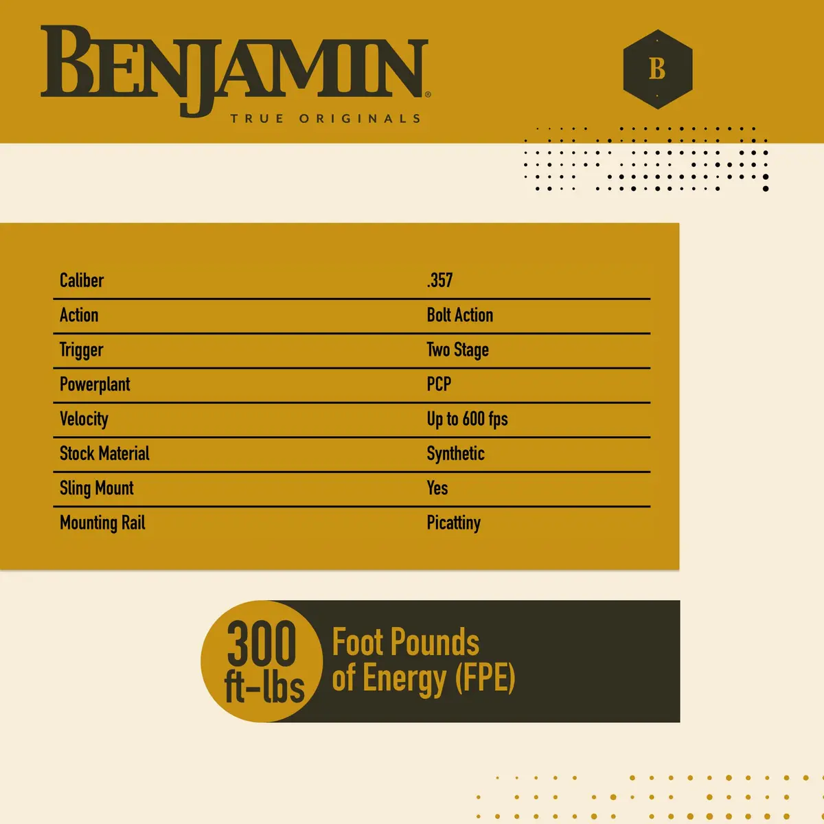 Benjamin Airbow M600 | 33.5-inch PCP Airbow with 8 Shots at 600 FPS - view 7
