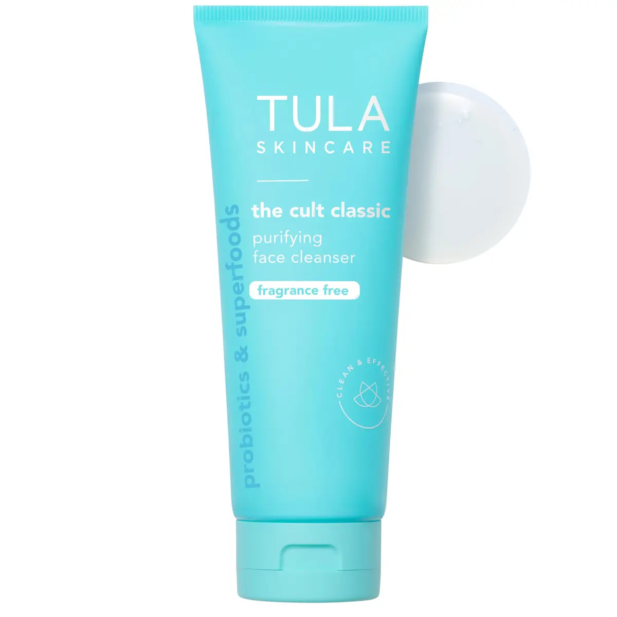 TULA The Cult Classic Fragrance Free Purifying Face Cleanser 6.7 fl oz | Nourishing, pH-Balanced, Deep Pore Cleansing - main product image