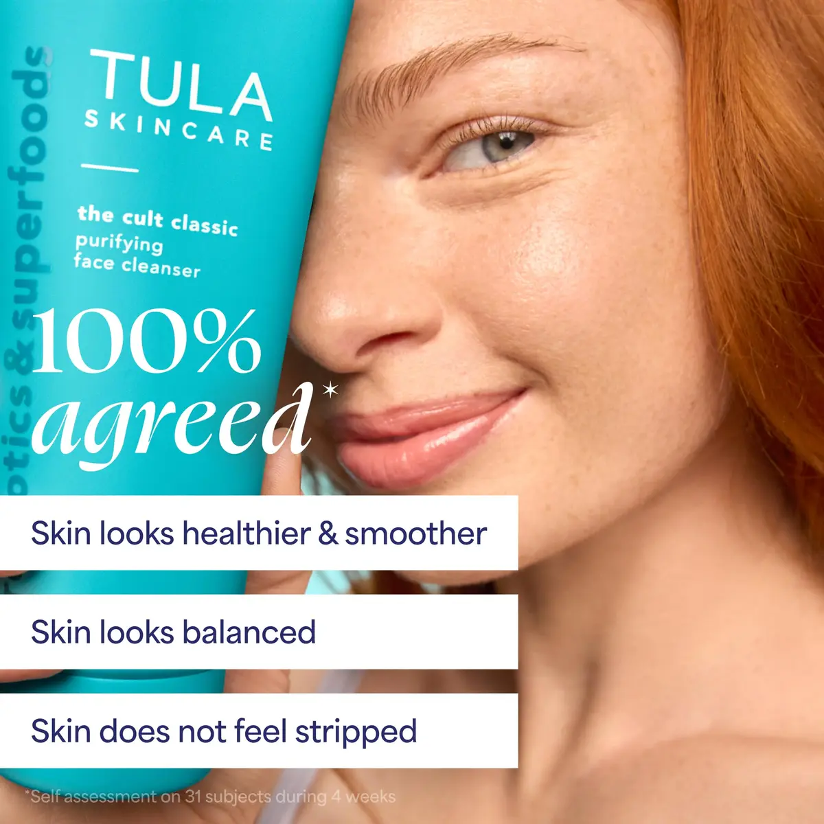 TULA The Cult Classic Fragrance Free Purifying Face Cleanser 6.7 fl oz | Nourishing, pH-Balanced, Deep Pore Cleansing - view 6