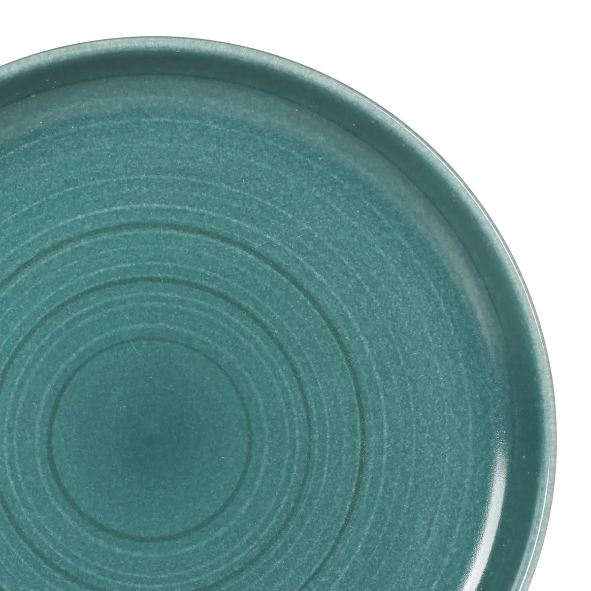 Gibson Elite Clarina 16 Piece Double Bowl Stoneware Dinnerware Set - Teal | Rustic Artisanal Design with Durable Glazing - view 6