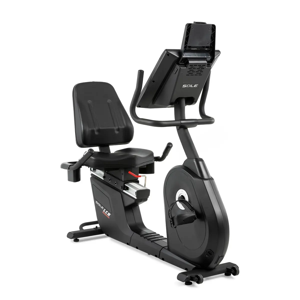 SOLE LCR Recumbent Exercise Bike | Advanced Home Workout Equipment with Bluetooth & Touch Screen - main product image