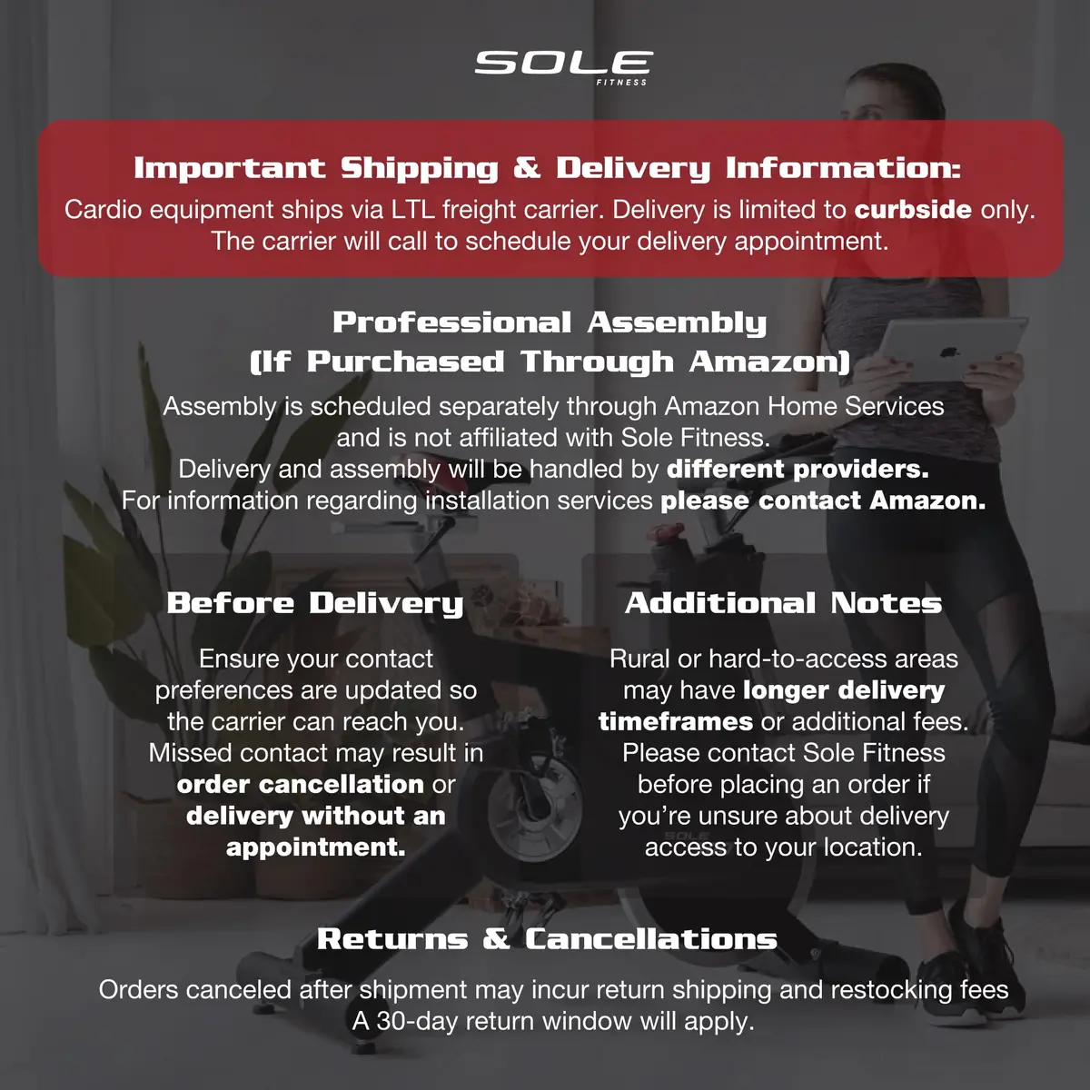 SOLE LCR Recumbent Exercise Bike | Advanced Home Workout Equipment with Bluetooth & Touch Screen - view 5