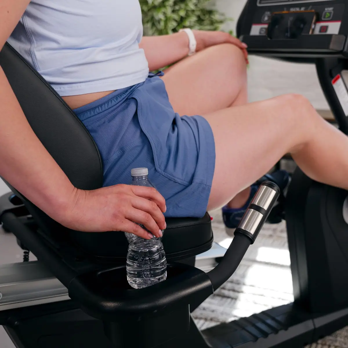 SOLE LCR Recumbent Exercise Bike | Advanced Home Workout Equipment with Bluetooth & Touch Screen - view 7