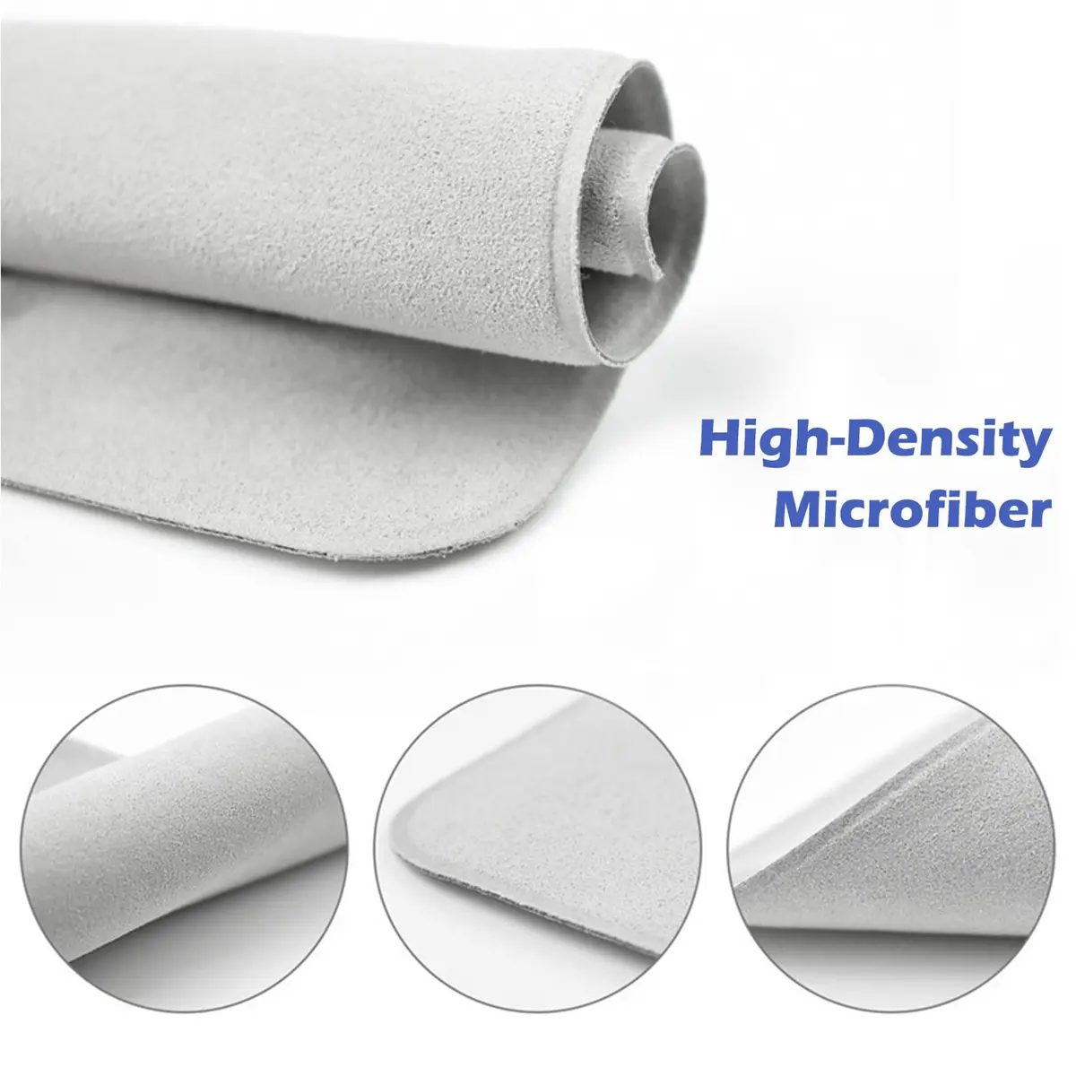 Inscool Microfiber Cleaning Cloths 4 Pack (16cm x 16cm) | Lint-Free Polishing for Apple Devices - view 2