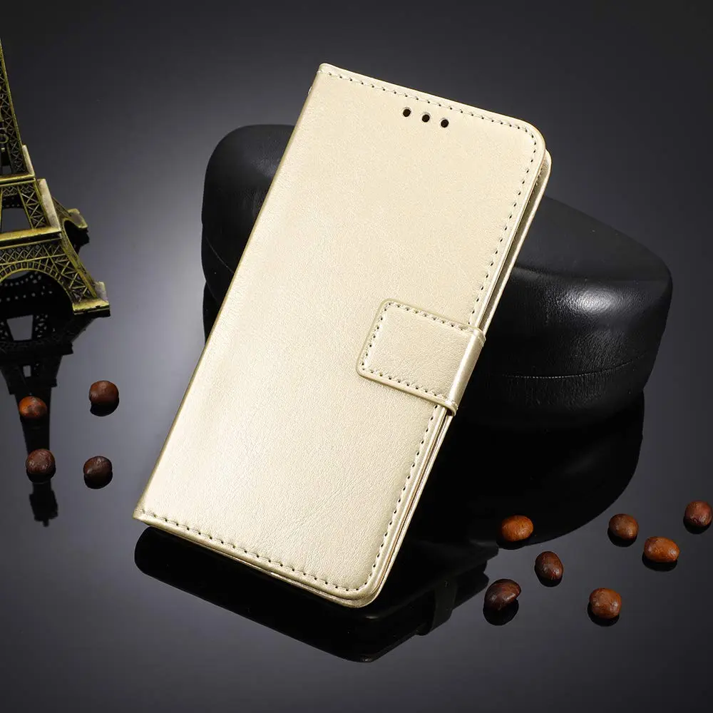 Tuxiwei Wallet Flip Folio Case for OnePlus 12R | Drop-Proof, Shockproof PU Leather, 3 Card Slots, Magnetic Closure, Gold - view 10