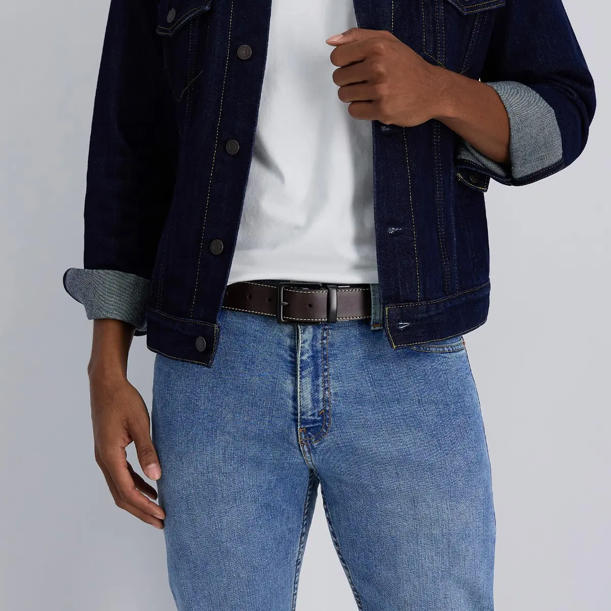Levi's Reversible Casual Jeans Belt Large (38-40) | Authentic Style & Quality - view 4