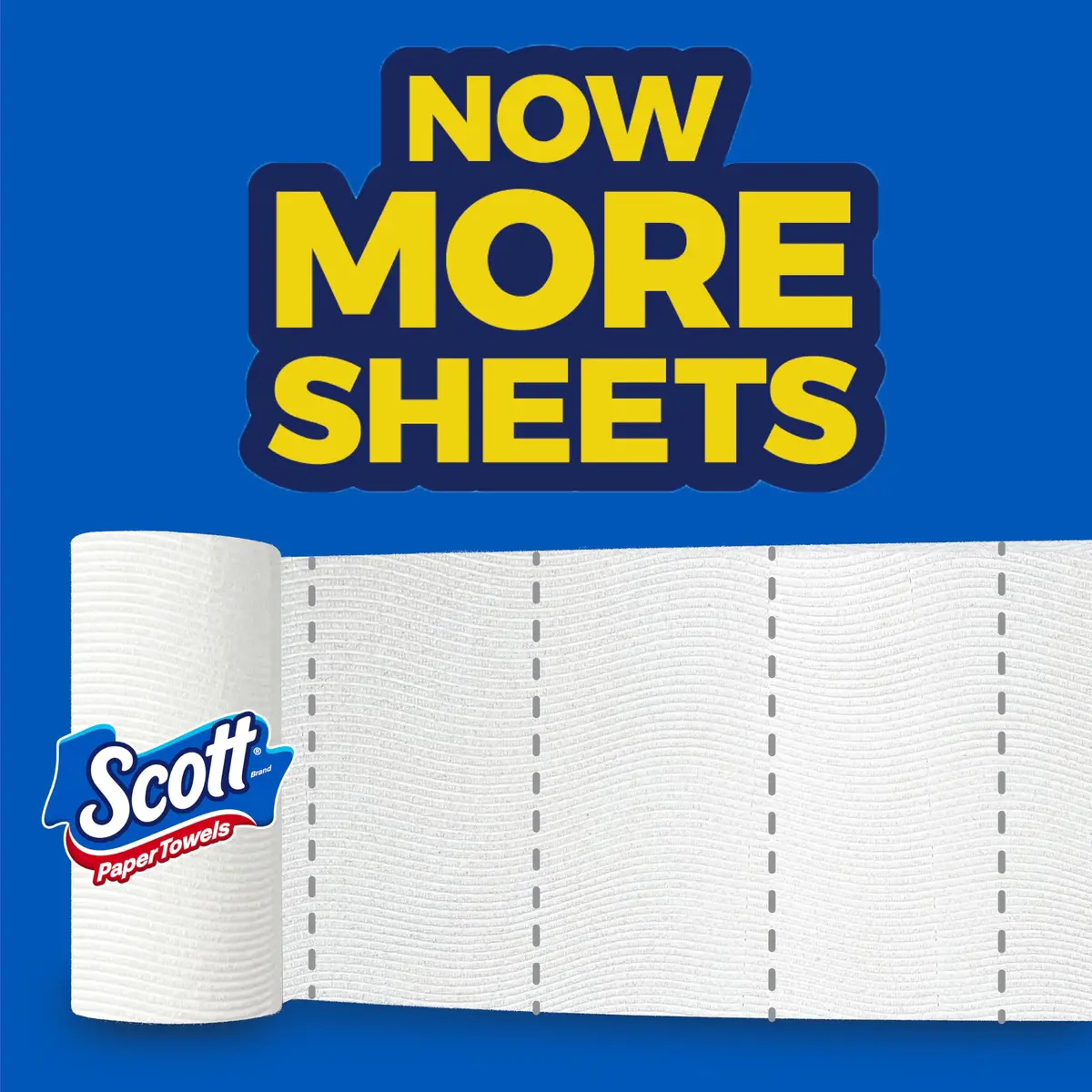 Scott Paper Towels Choose-A-Sheet 30 Double Rolls | Absorbent & Virtually Lint-Free (100 Sheets/roll) - view 3