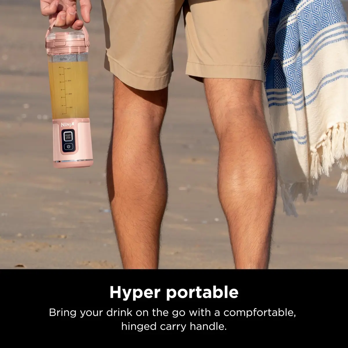 Ninja Portable Blender 18oz | Cordless, Rechargeable, Dual-Color, 2 Pack - view 5