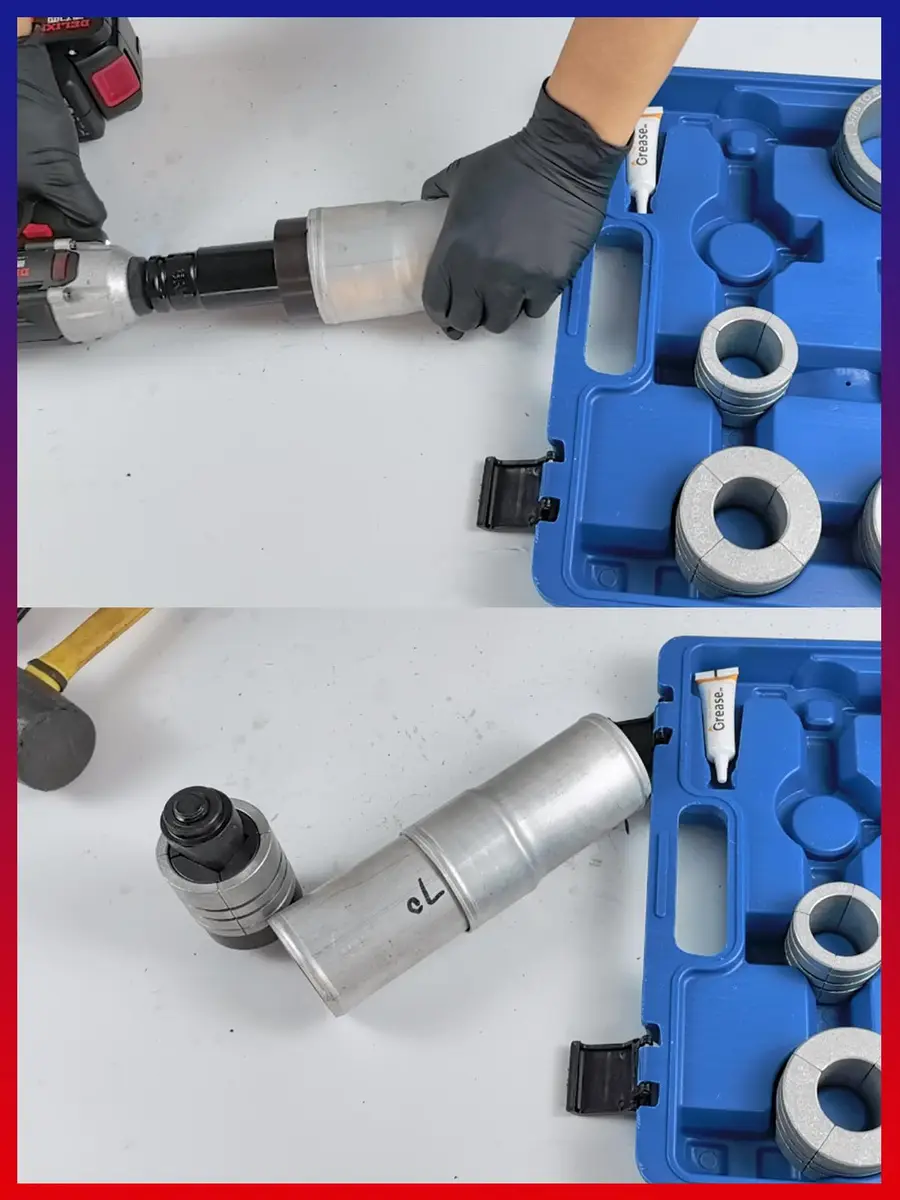 Punmew Exhaust Pipe Expander 28mm | Heavy-Duty Auto Exhaust Tool for Tail Pipe Expansion - view 2