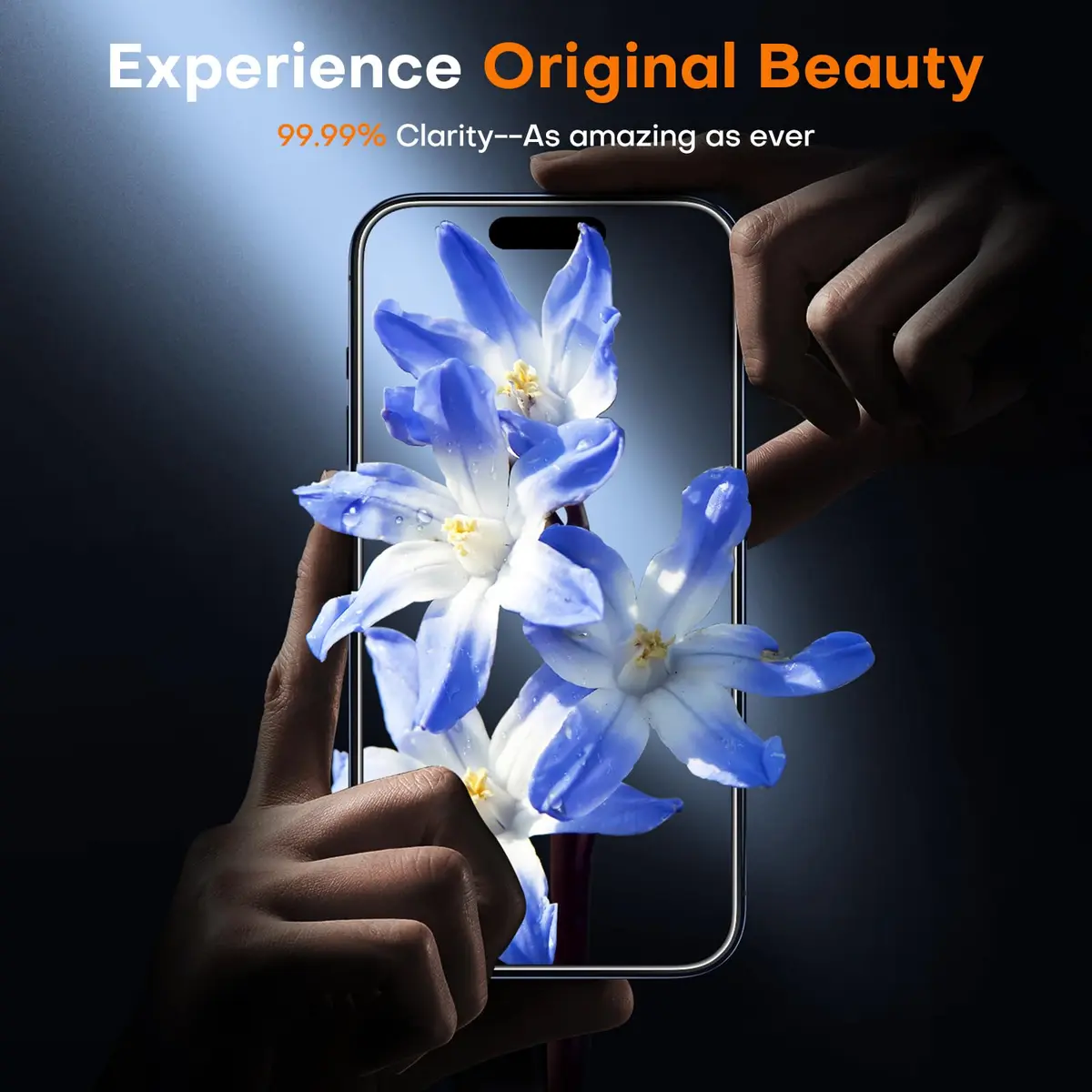 TOCOL iPhone 15 Pro Screen Protector 6.1" | Easy Auto Installation & Impact-Resistant - view 6