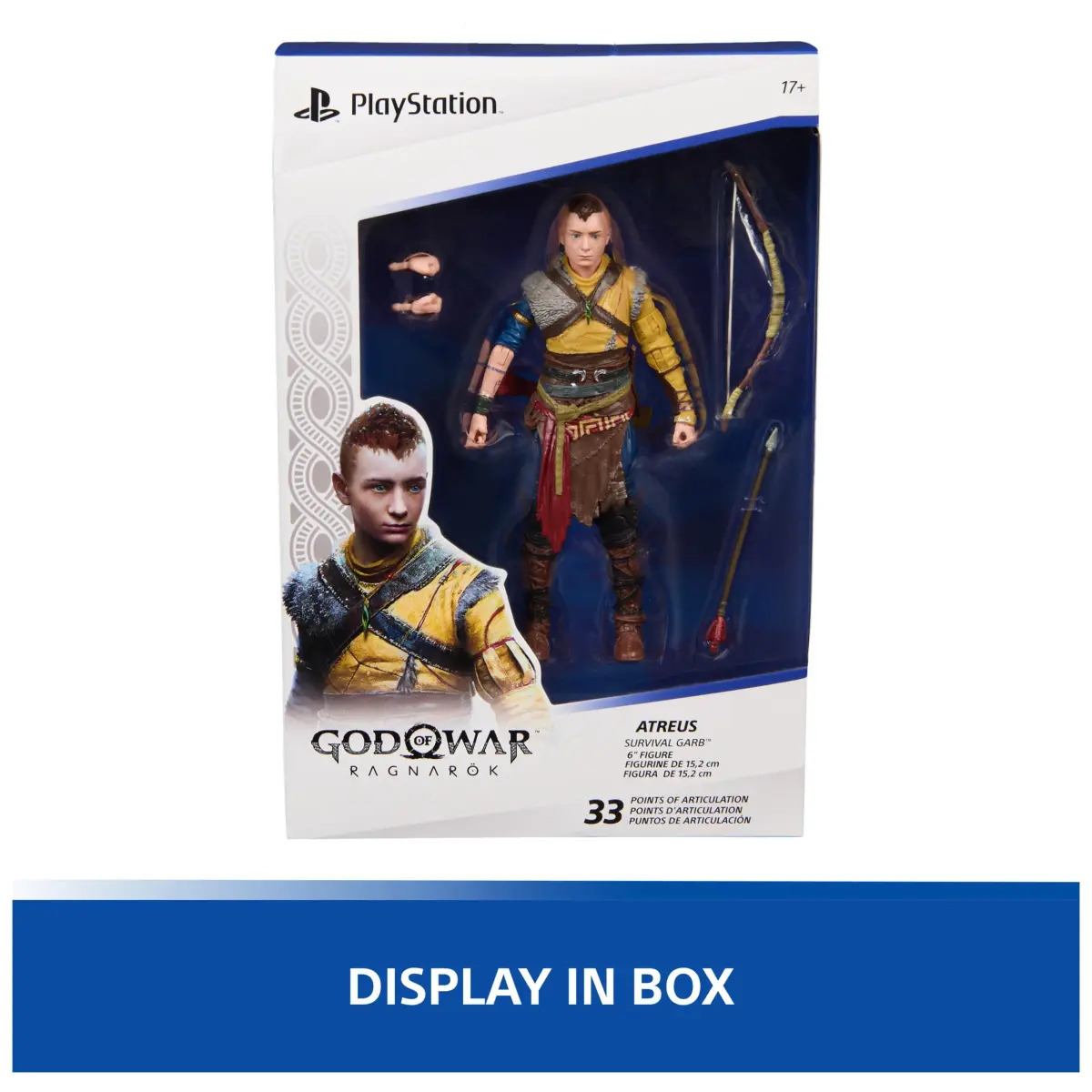 PlayStation Atreus 6-Inch Action Figure with 4 Accessories | God of War Ragnarok Collector's Item - view 8