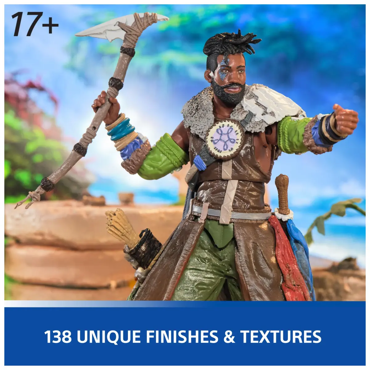 PlayStation Varl Action Figure 6-inch (15.24 cm) | Horizon Forbidden West Collectible with 3 Accessories - view 6