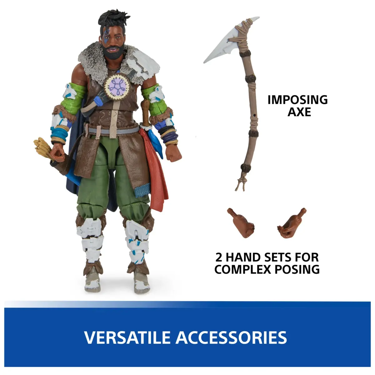 PlayStation Varl Action Figure 6-inch (15.24 cm) | Horizon Forbidden West Collectible with 3 Accessories - view 7