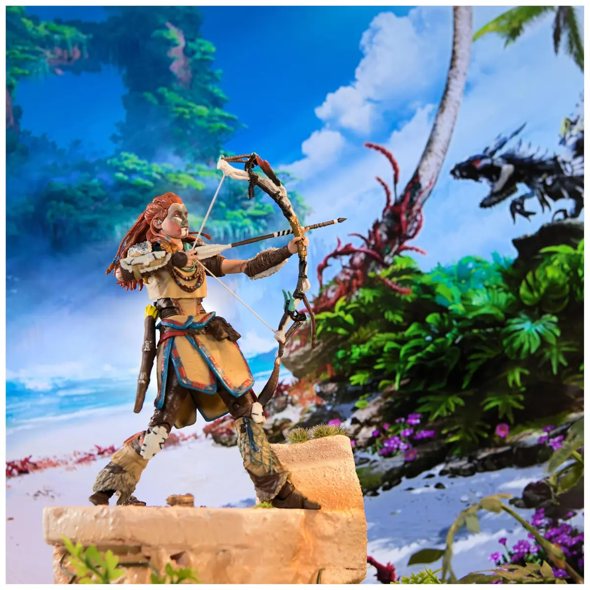 PlayStation Horizon Forbidden West Deluxe Aloy Action Figure 6-Inch (15.24 cm) | Officially Licensed Collectible - view 6