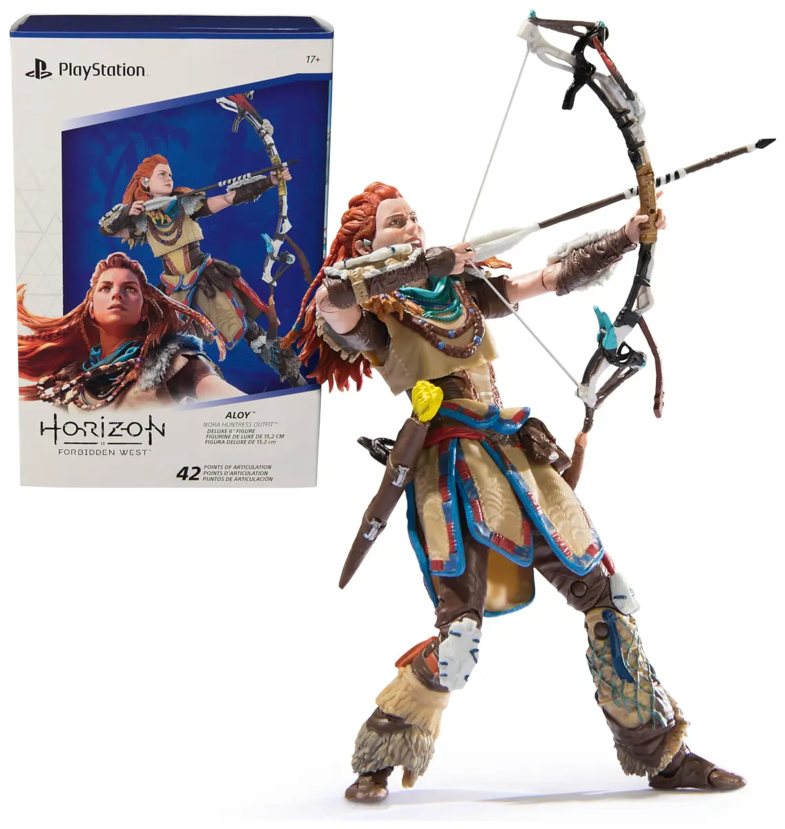PlayStation Horizon Forbidden West Deluxe Aloy Action Figure 6-Inch (15.24 cm) | Officially Licensed Collectible - main product image