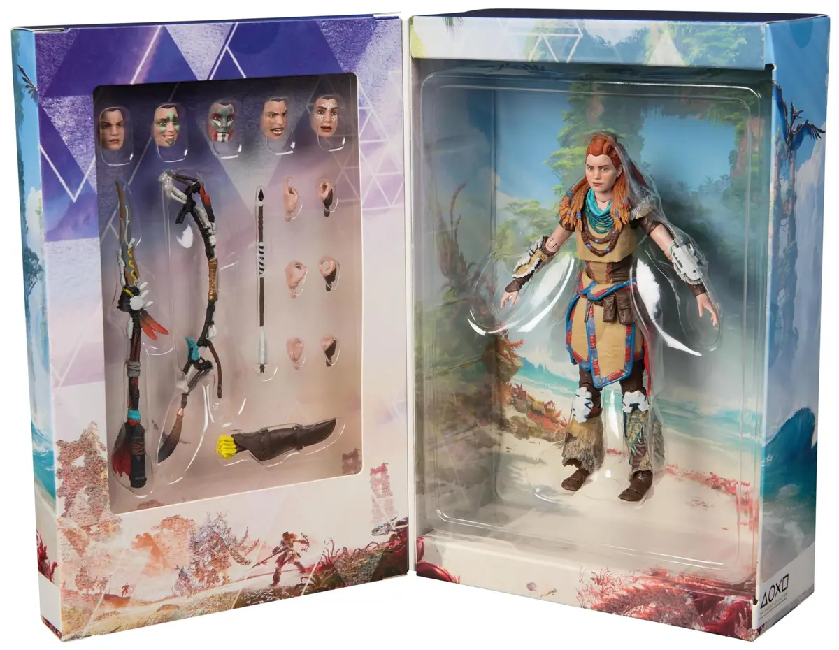 PlayStation Horizon Forbidden West Deluxe Aloy Action Figure 6-Inch (15.24 cm) | Officially Licensed Collectible - view 8