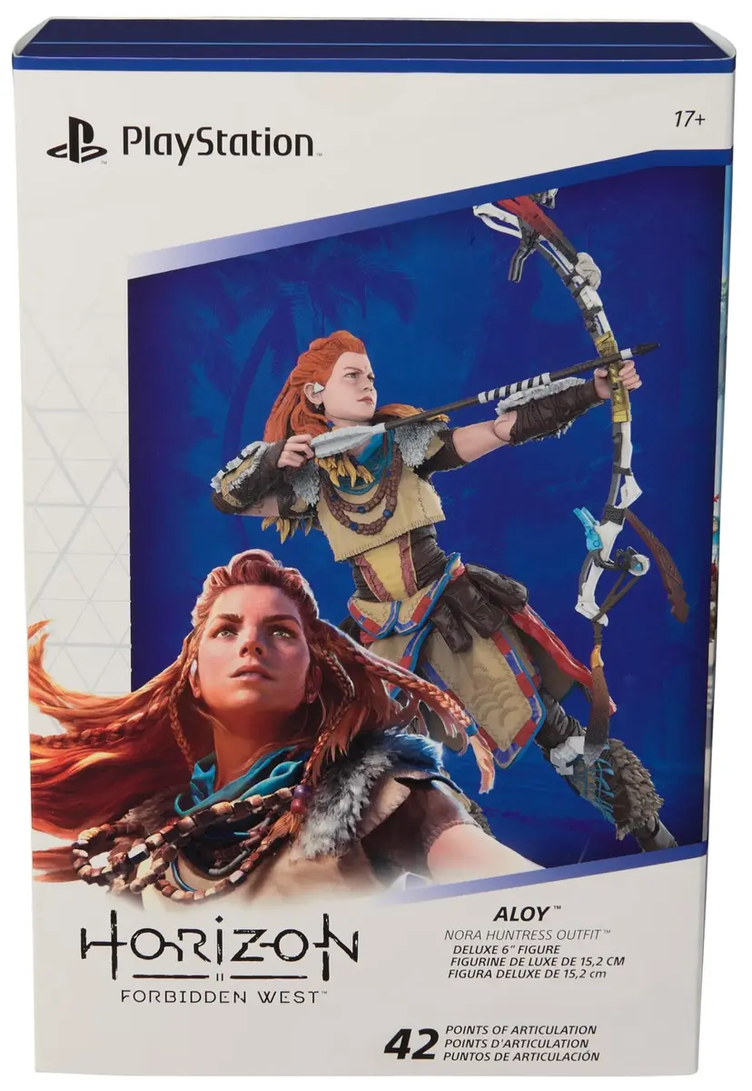 PlayStation Horizon Forbidden West Deluxe Aloy Action Figure 6-Inch (15.24 cm) | Officially Licensed Collectible - view 9
