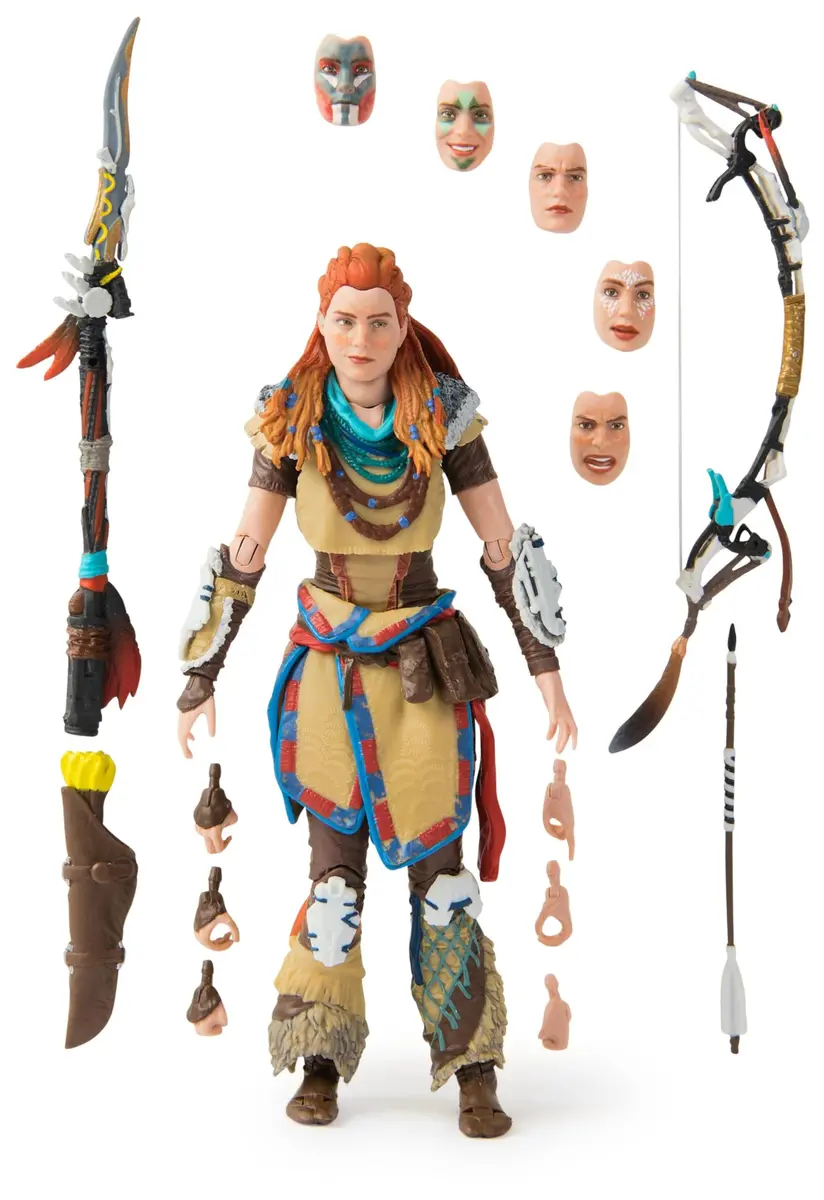 PlayStation Horizon Forbidden West Deluxe Aloy Action Figure 6-Inch (15.24 cm) | Officially Licensed Collectible - view 2