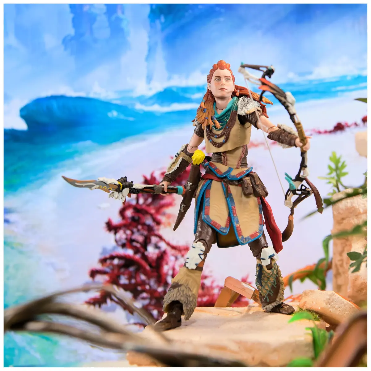 PlayStation Horizon Forbidden West Deluxe Aloy Action Figure 6-Inch (15.24 cm) | Officially Licensed Collectible - view 3