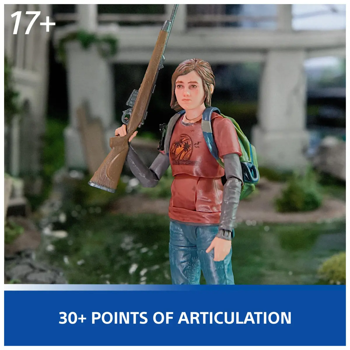 PlayStation The Last of Us Joel & Ellie 6" Deluxe Figure 2-Pack | Collectible Action Figures with 30+ Articulation Points - view 4