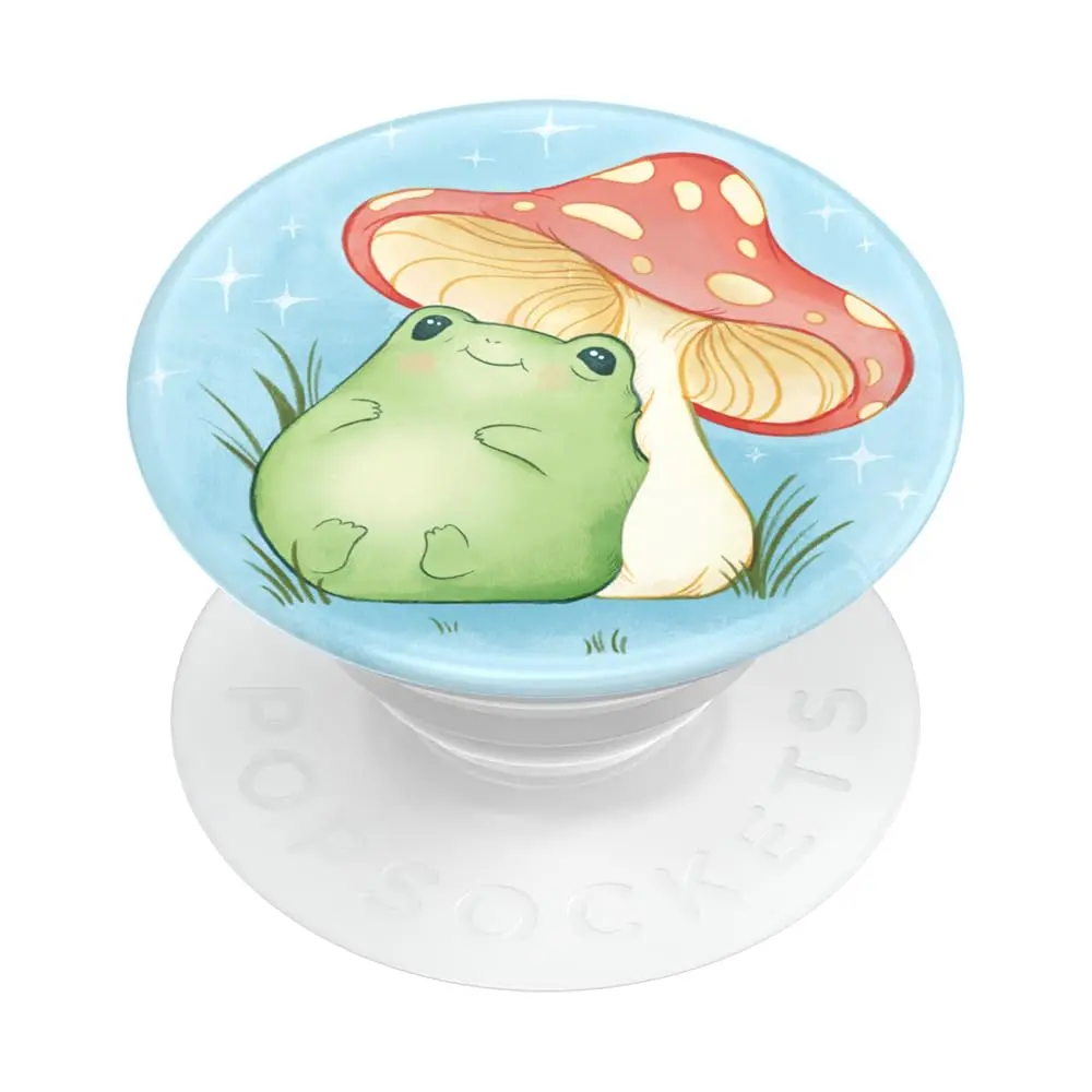 PopSockets Adhesive Phone Grip, Sleepy Frog | Secure, Repositionable, Stylish - main product image