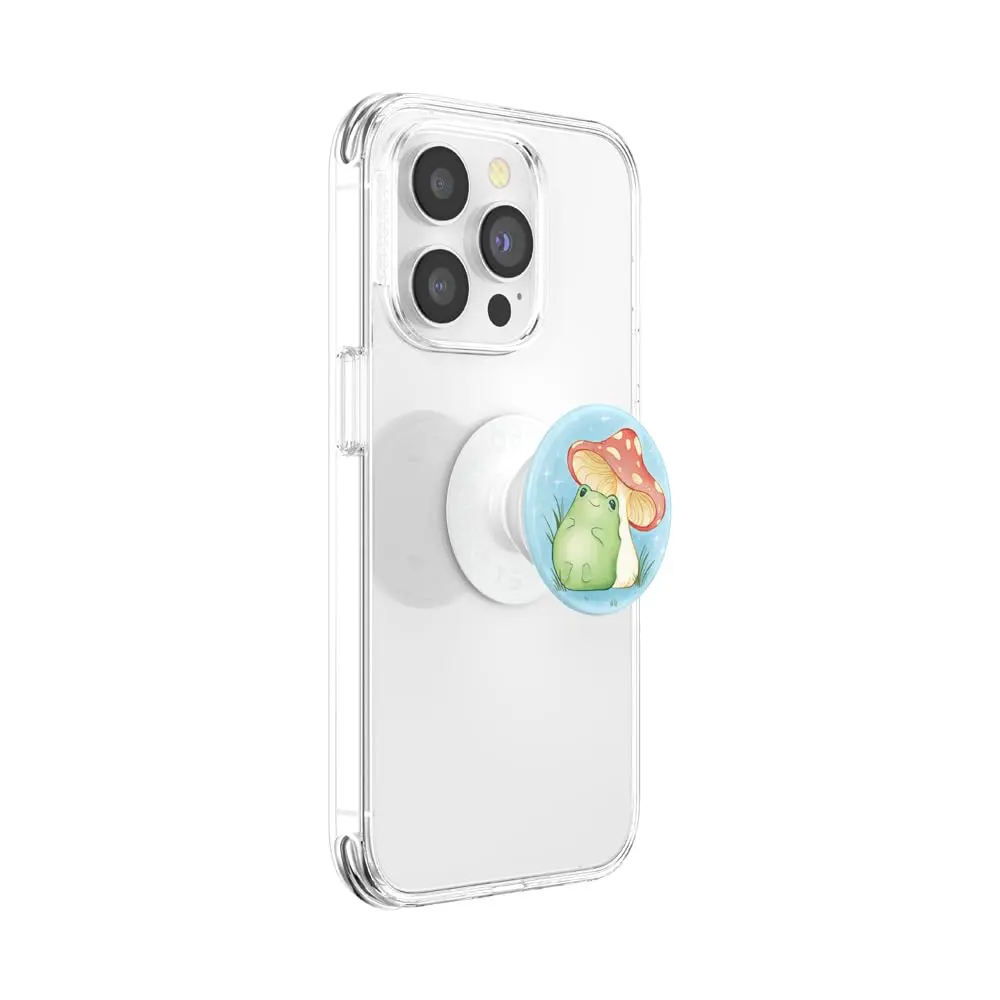 PopSockets Adhesive Phone Grip, Sleepy Frog | Secure, Repositionable, Stylish - view 2