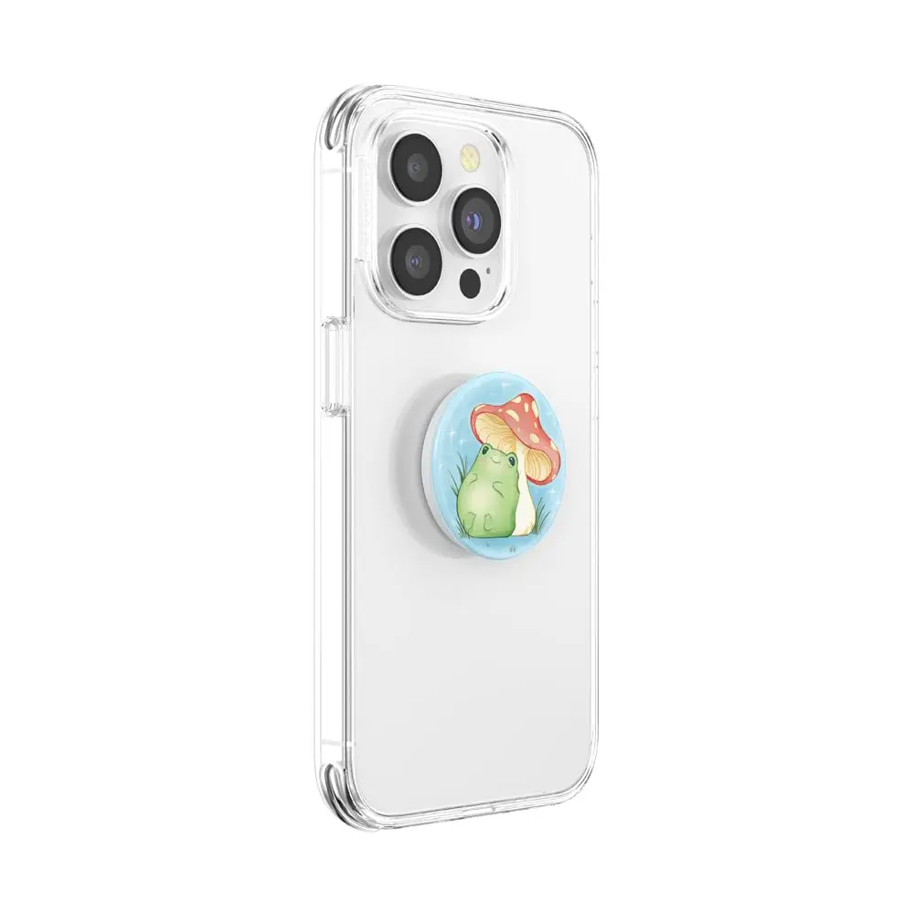 PopSockets Adhesive Phone Grip, Sleepy Frog | Secure, Repositionable, Stylish - view 3