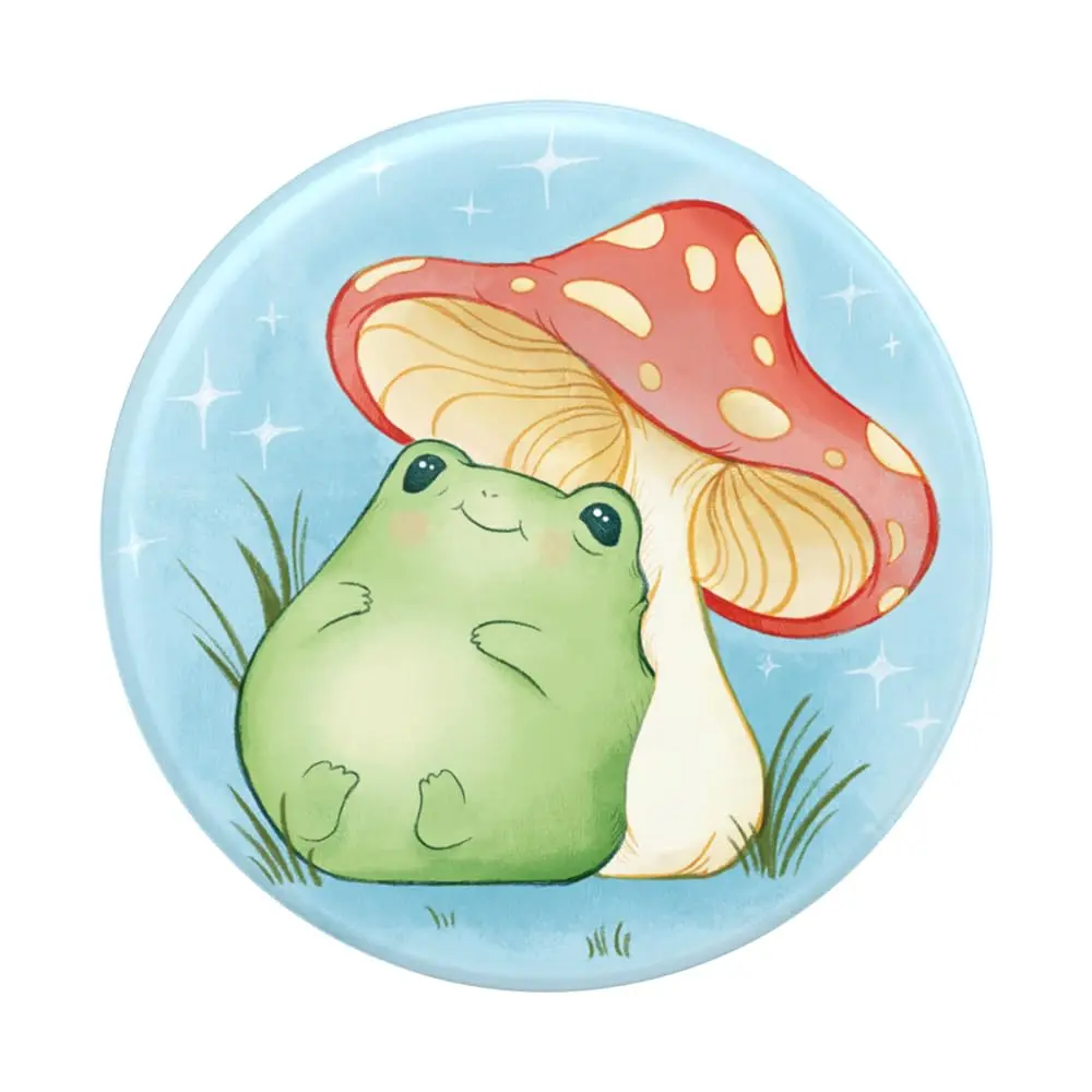 PopSockets Adhesive Phone Grip, Sleepy Frog | Secure, Repositionable, Stylish - view 4